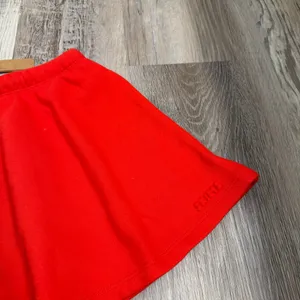 SKIMS Cotton fleece Mini Skirt Ruby Red Size Small thumbnail 2