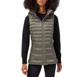 LULULEMON Brave the Cold Vest Sz 10 Gray Goose Down Everyday Cozy Lightweight thumbnail 16
