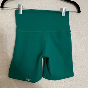 SET Active palm Green Women's Breathe Parke Shorts size extra small thumbnail 5