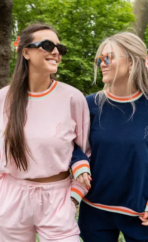 Starfit Pink Tessa Crewneck thumbnail 4