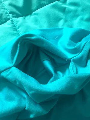 Turquoise mini dress Blue Size M thumbnail 4