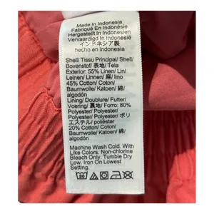 J.Crew Paperbag Waist Skirt Womens Small‎ Orange Linen Cotton Mini Pocket Skirt thumbnail 8
