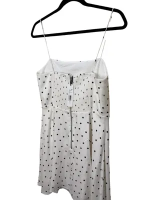 Alice + Olivia Glinda Polka Dot Mini Dress NWT Size 12 thumbnail 4