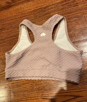 Booty By Brabants Pink Scalloped Bra thumbnail 2