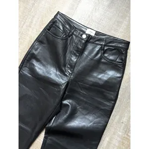 Aritzia Wilfred The Melina Pant Black Vegan Leather Pants Size 4 High Waisted thumbnail 10