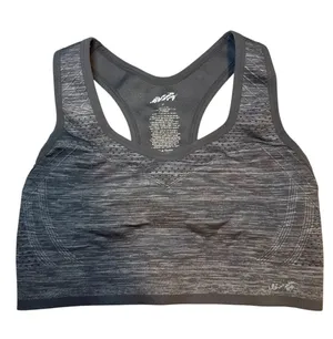 Avia Sports Bra Grey Racerback Medium thumbnail 1
