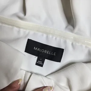 Majorelle Stefano White Bustier Top Size: S thumbnail 4
