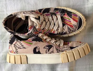 Farm Río Colorful Canvas High-Top Sneakers thumbnail 1