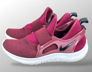 Nike Renew Freedom Burgundy Black Slip On Running Shoes AA7410-600 Womens 6 thumbnail 1