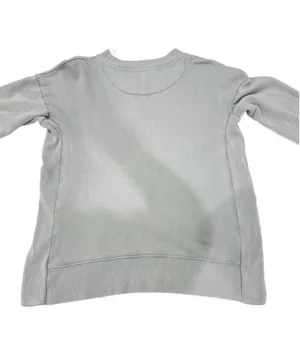 Aerie Oversized Slate Gray Blue Cozy Sweatshirt XS thumbnail 3