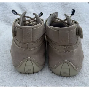 LDeck Women’s 3/4 Top Hiking Shoes Slip-on Laced-up Size 36 Beige Comfortable thumbnail 7