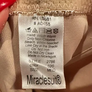 Miraclesuit Beige SlimSolutions Shaping Unisex Waist Cincher M thumbnail 5