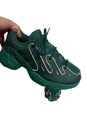 Adidas EQT Gazelle 'Collegiate Green Pink size 6.5 thumbnail 4