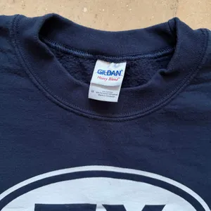 Gildan Vintage Houston Crewneck Sweatshirt Texas TX Navy Blue Women's Size Medium thumbnail 3