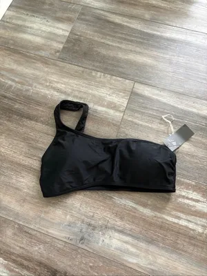 Abercrombie and Fitch One Shoulder Bikini Top Medium NEW thumbnail 3