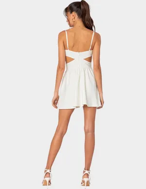 Edikted Corset Mini Cut Out dress thumbnail 3