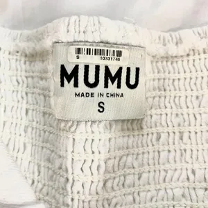 Show me your mumu Sloane Romper Seasalt 100% Cotton Belted Short Jumpsuit S thumbnail 4