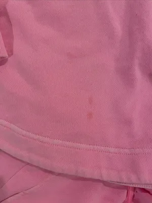 Old Navy Pink Hooded Top and Shorts Set thumbnail 2