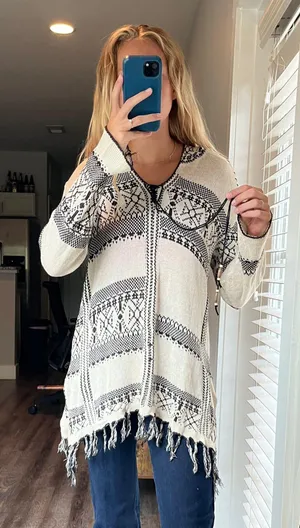 vintage savannah Boho Cover Up thumbnail 1