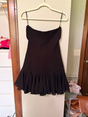 Altar'd State Black mini dress with tool thumbnail 3