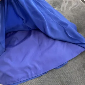 AZAZIE GRACE Royal Blue A-Line‎ Pleated Chiffon Dress Size 6 Bridesmaid Wedding thumbnail 8