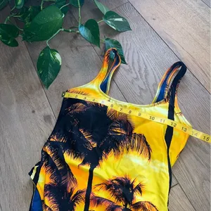 Aerie Sunset Babewatch Cheekiest One Piece Swimsuit M thumbnail 7