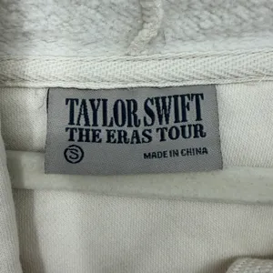 Taylor Swift The Eras Tour Beige Hoodie‎ Small Concert Merch Graphic Sweatshirt thumbnail 7