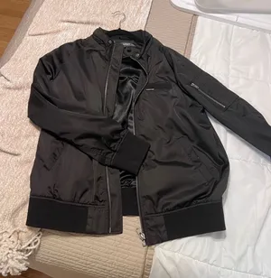 Black Members Only Black Bomber Jacket thumbnail 1