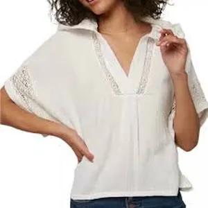 O'NEILL Lace Trim Lightweight Hoodie Top White Sz Small BEACHY CLEAN GIRL GAUZY thumbnail 1