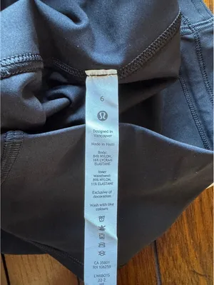 Lululemon Base Pace High Rise 23” Black Size 6 NWT thumbnail 6