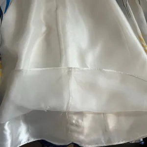 Terani Cocktail Dress 100% Silk Y2K Fairy Beaded Short Sheer Lined Flowy SZ 2 thumbnail 13