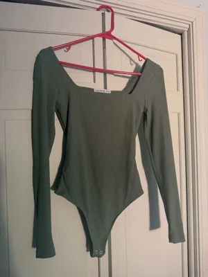 Green bodysuit Size XS thumbnail 3