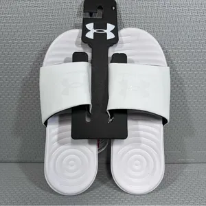 Under Armour White Ansa Women's Fixed Slides Size 9 SKU#33105 thumbnail 3