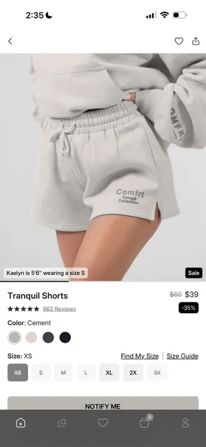 Comfrt Tranquil Shorts  thumbnail 5