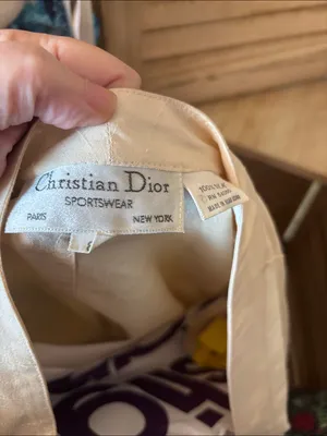 Christian Dior Vintage Light Cream Silk Open-Front Blazer 8 thumbnail 3