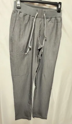 Women’s XXS fabletics gray scrub pants thumbnail 1