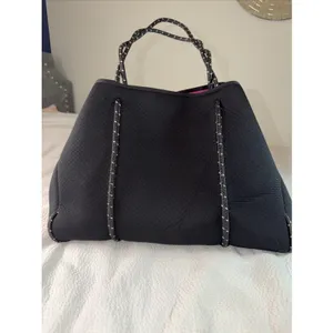 Large Neoprene Tote Bag Multipurpose Beach Bag with Inner Pocket for Women thumbnail 3