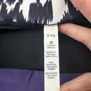 NWT Y2K Lululemon Groove Pants Black Flare Reversible Athleisure Women's 6 x 31 thumbnail 7