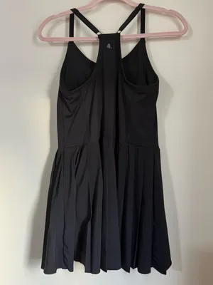 Love & Sports Sleeveless Tennis Dress Pleated Mini Size Medium thumbnail 2
