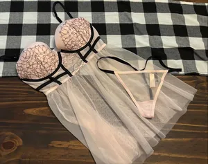 Victoria’s Secret pink tulle nightie new with tags 34C thumbnail 1