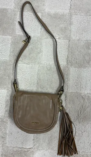 Steve Madden Tan Crossbody Bag with Tassel thumbnail 1