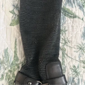 Aquatalia Odilia Weatherproof Riding Boot 9.5 Black thumbnail 4
