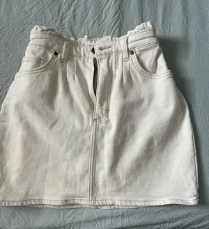 Lee Mini Jean Skirt Vintage Button Down Y2K thumbnail 1