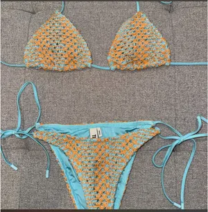 Triangl swim suit bikini set  thumbnail 3