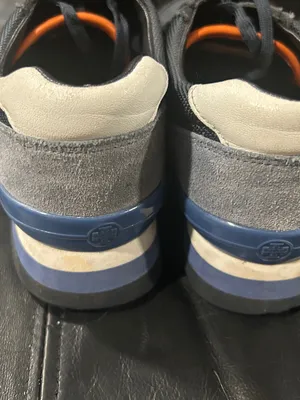 Tory Burch Navy Suede & Mesh Casual Sneakers - Stylish Everyday Comfort thumbnail 3