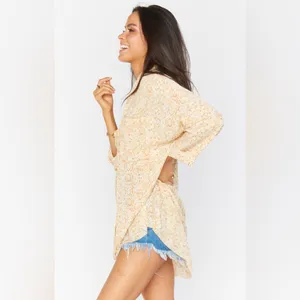 Show me your‎ mumu Johns Button Down Shirt size xs NWT thumbnail 3