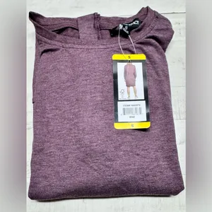 Ellen tracy sweater dress size Small color wine thumbnail 6