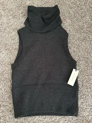 Pilcro Anthropologie Turtleneck Sweater Tank thumbnail 1