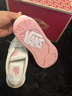 VANS upland white pink mules clogs slip on shoes sneakers women’s 9 new thumbnail 5