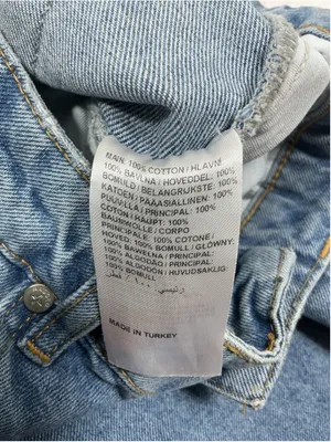 Womans Excellent Ragged Jean Blue Jeans Waist 30 Inch thumbnail 5